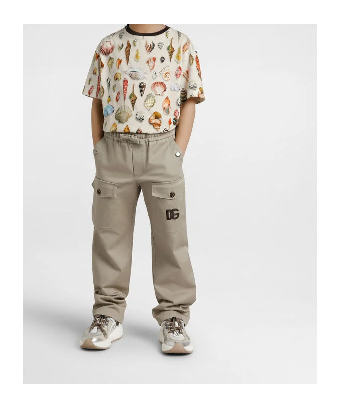 Dolce & Gabbana Cargo Trousers In Multi