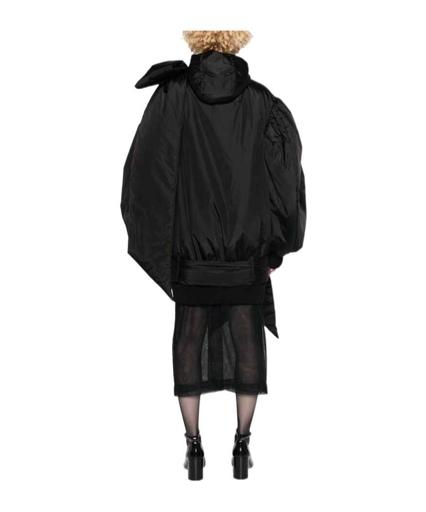 Simone Rocha Long-sleeved Casual Jacket In Black