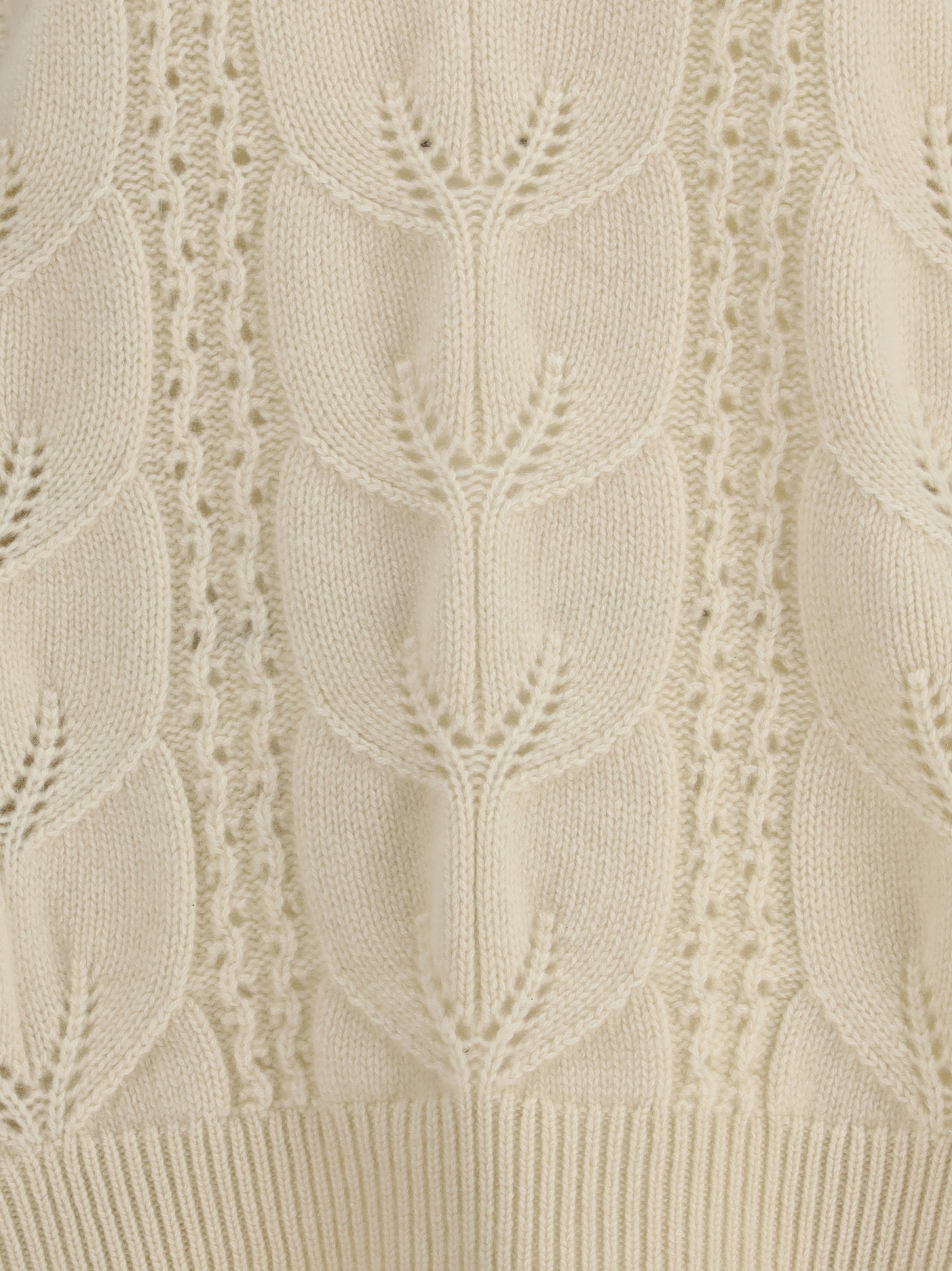 Ermanno Scervino Long Sleeved Sweater In Neutral