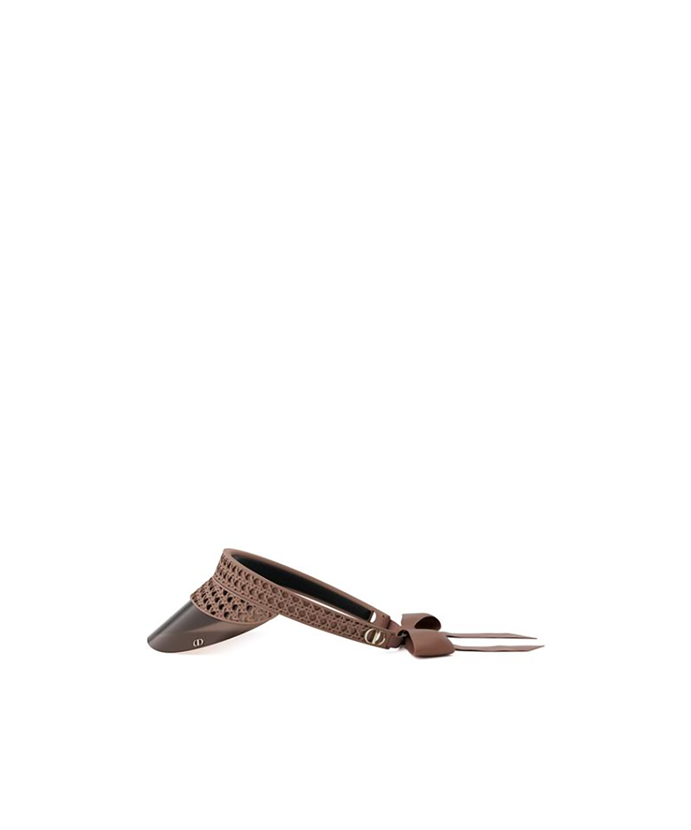 Dior Logo Sun Hat In Brown
