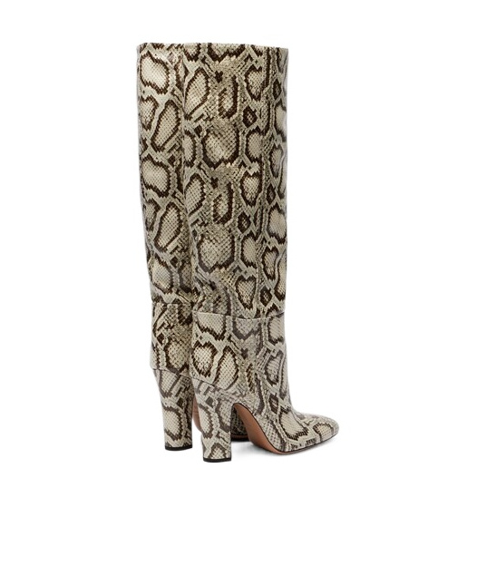 Paris Texas Leather Knee-high Boots In Multi