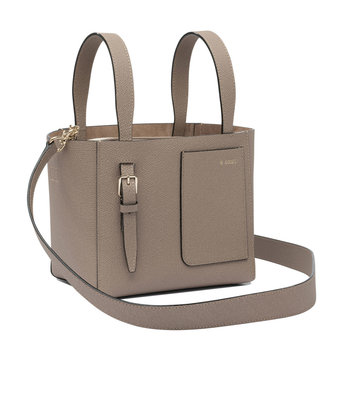 Valextra Soft Micro Handbags In Nude