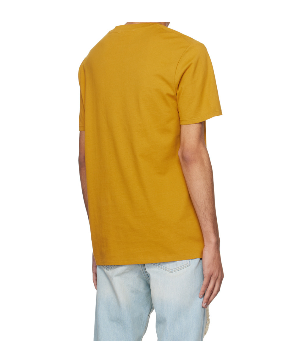 Egonlab Yellow Goat T-shirt In Brown