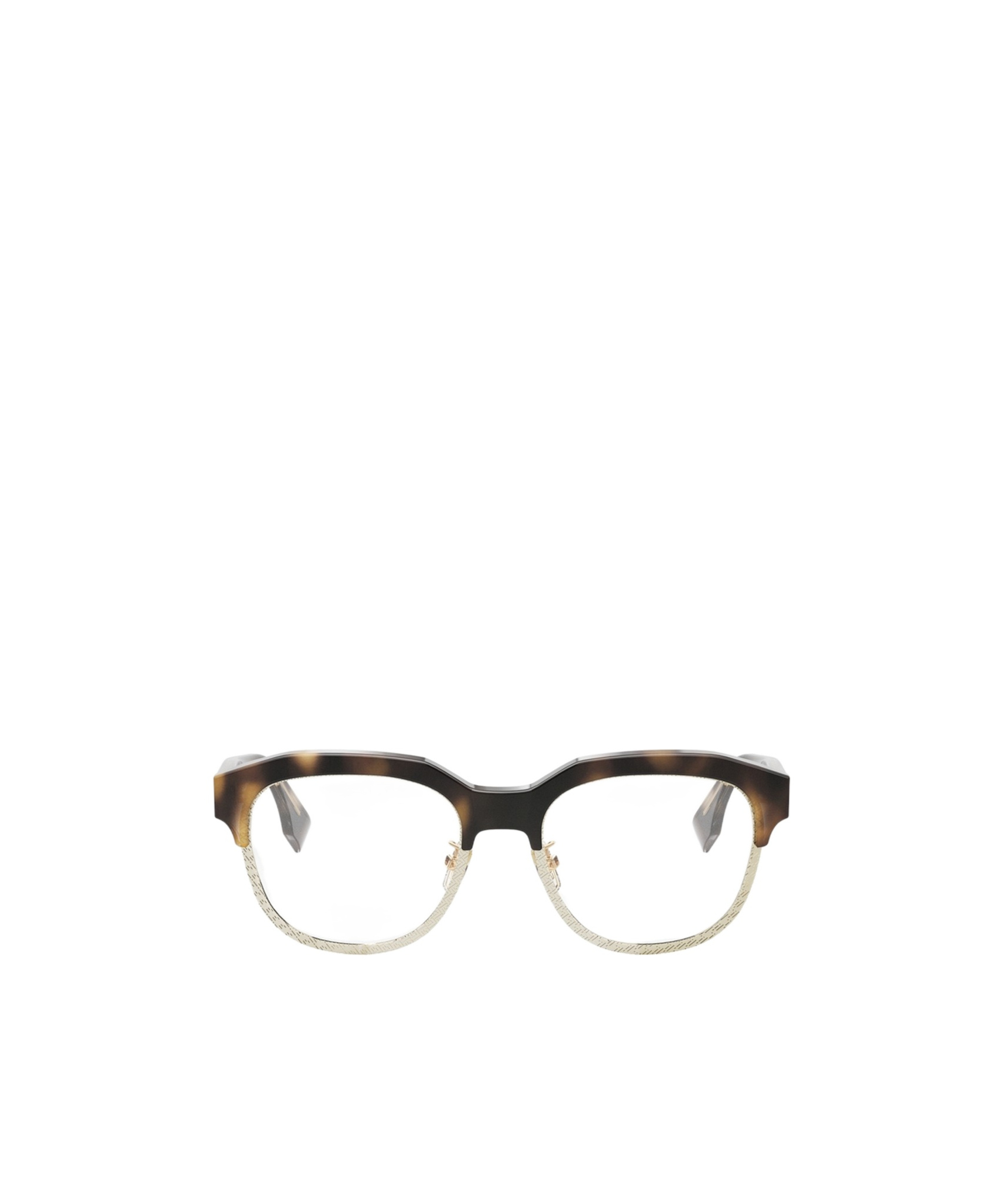 Fendi Geometrically Framed Flat Mirror In Multicolor