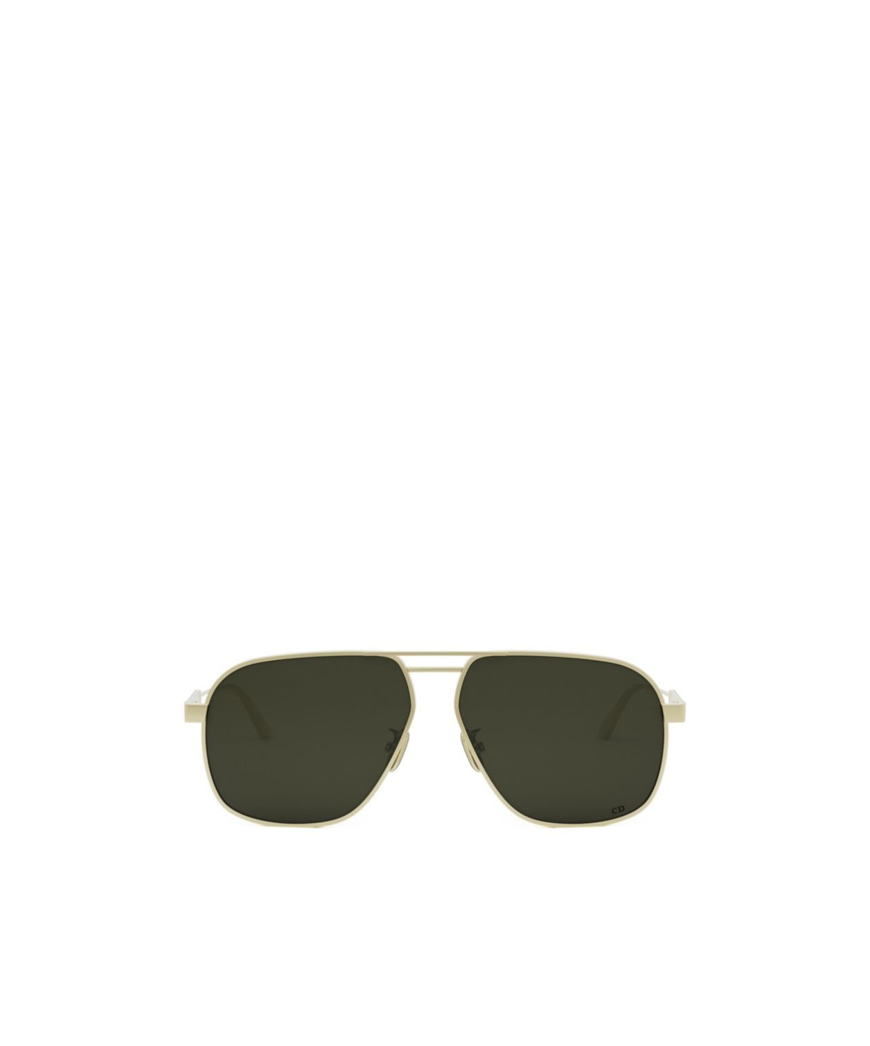 Dior Cannage A3u B0c0 Oro Sunglasses In Green