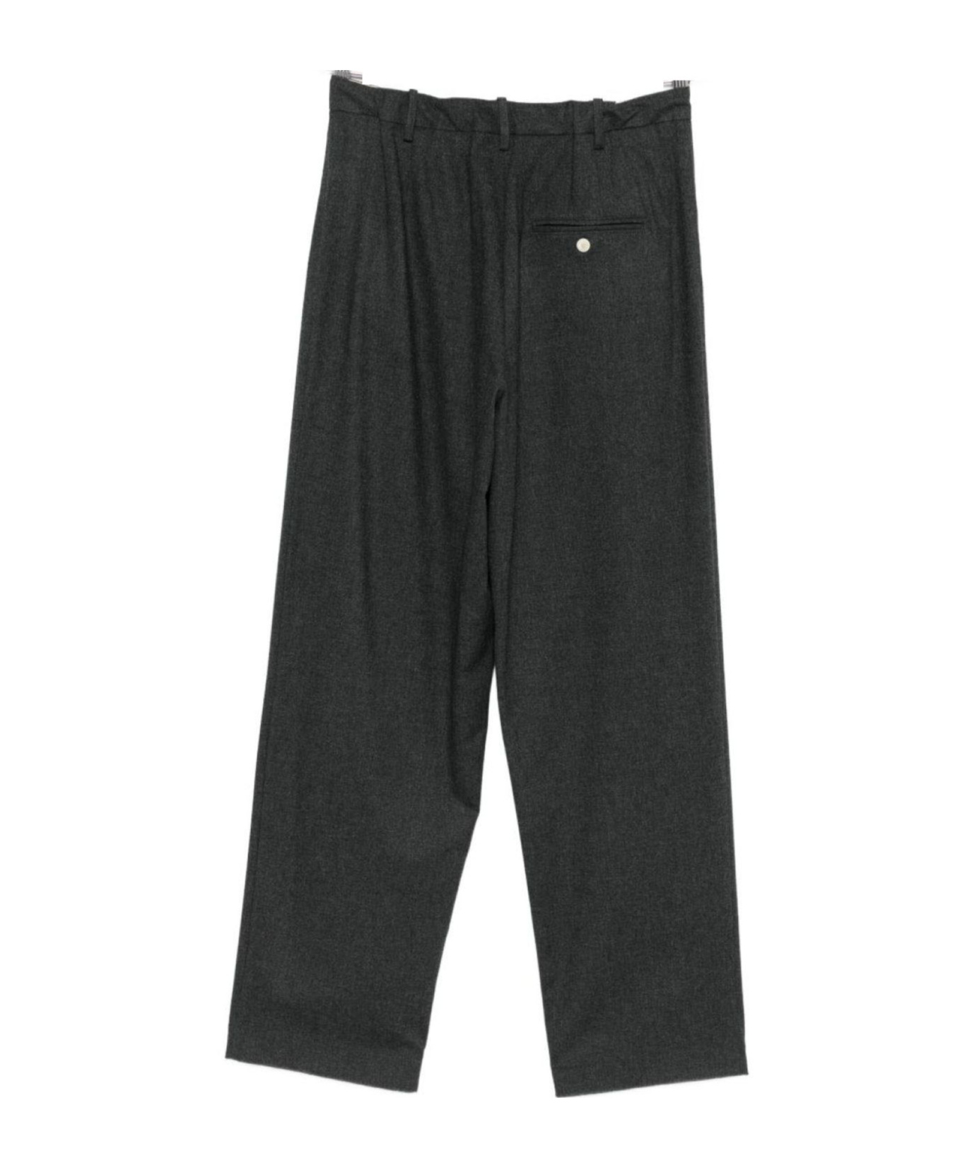 Alysi Pleat Detail Track Pants In Black