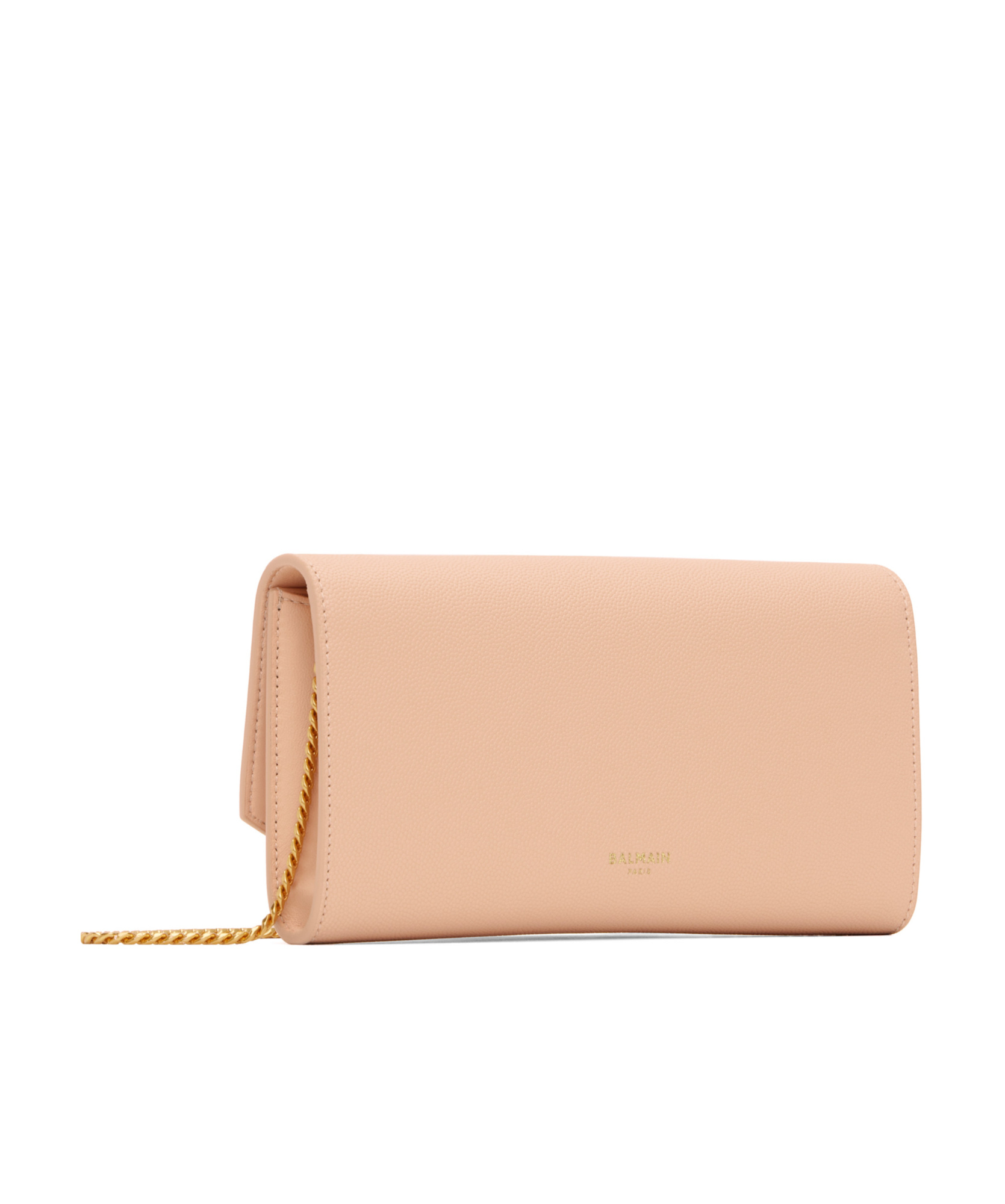 BALMAIN EMBLÈME FLIP SHOULDER BAG