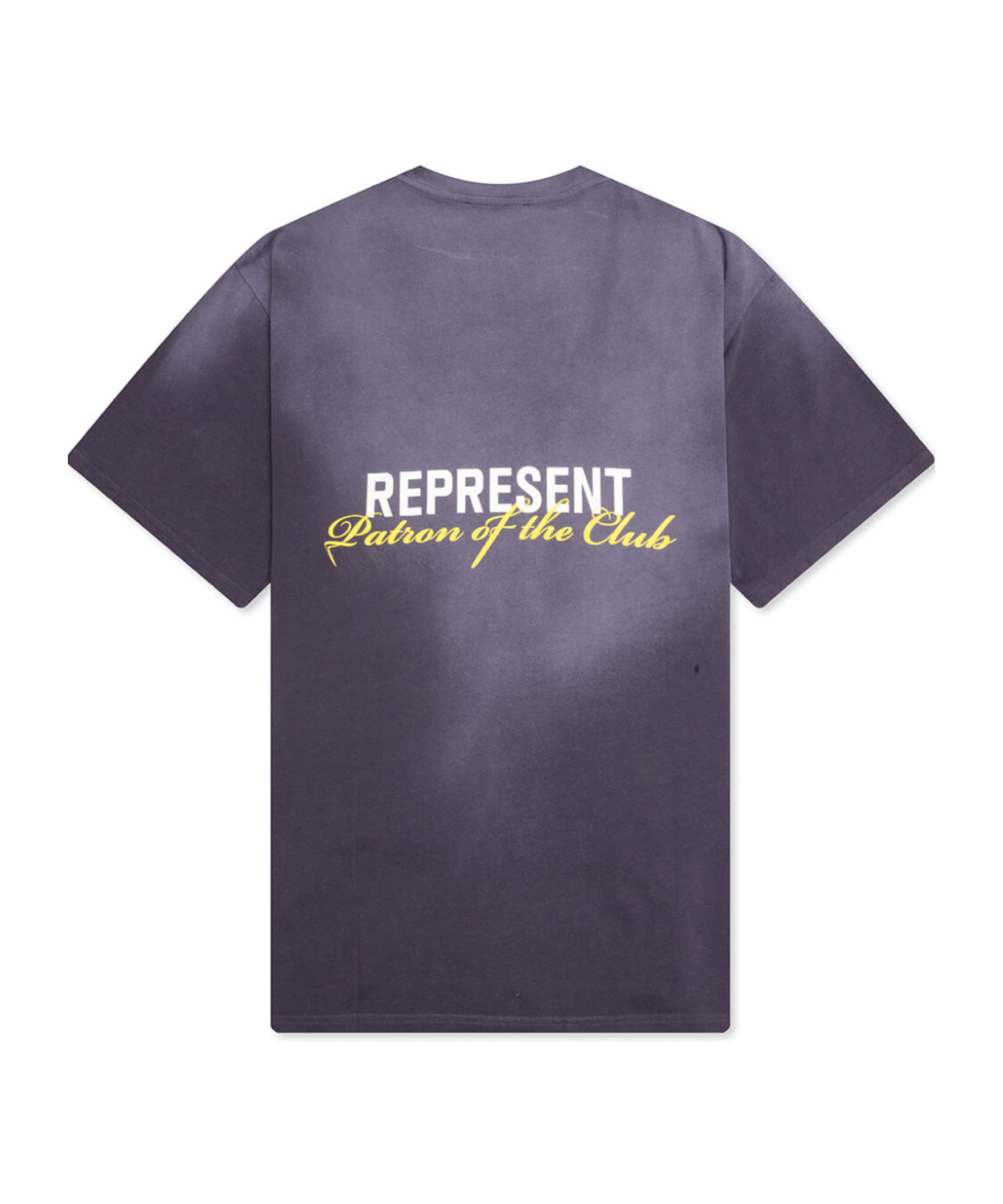 Represent Mens Plum Patron The Club Crewneck Cotton-jersey T-shirt Xl In Purple