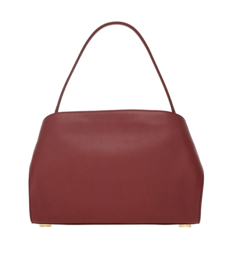 Shop Ferragamo Hug Soft Shoulder Bag In Red