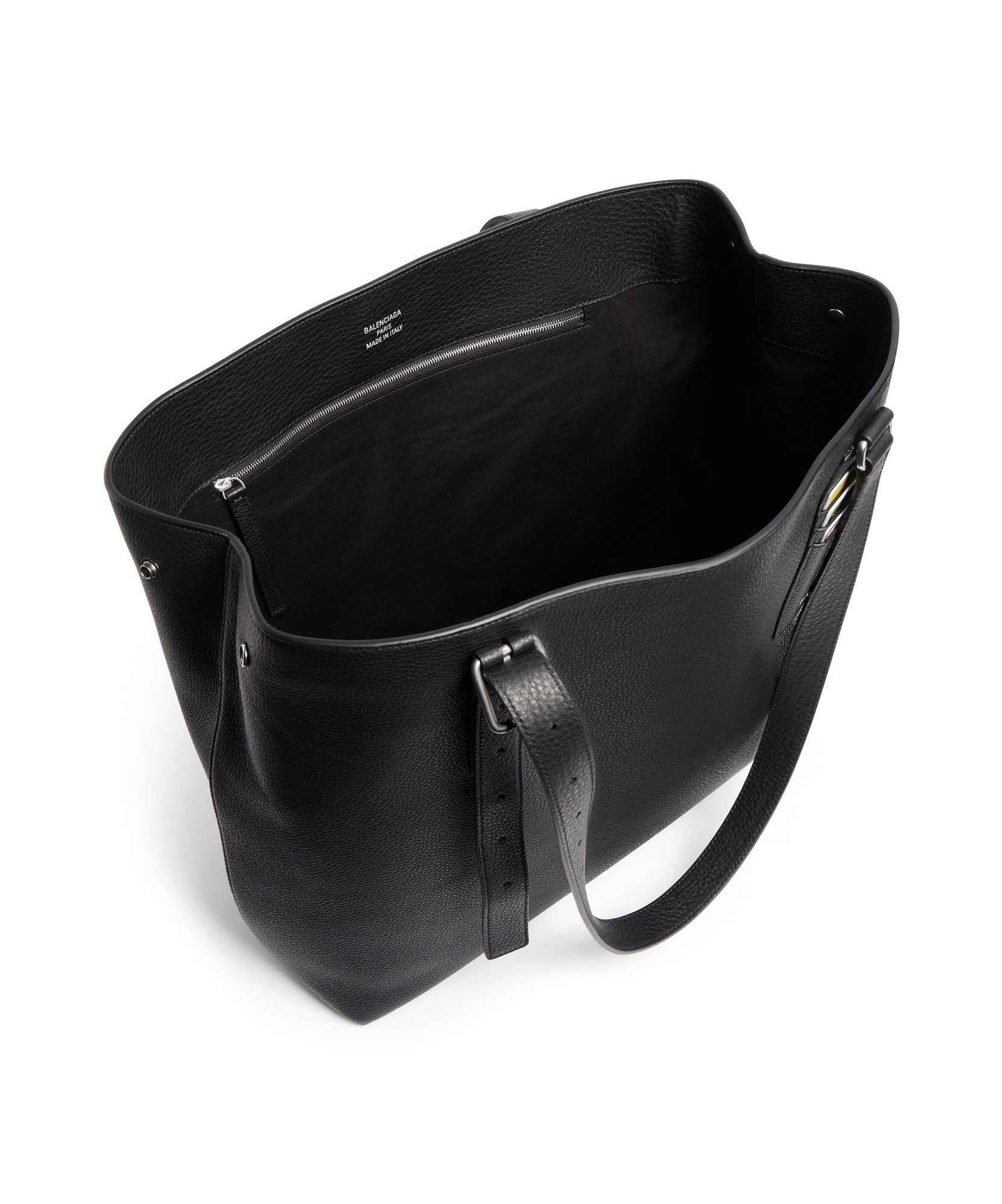 Balenciaga Double Handle Tote Bag In Black