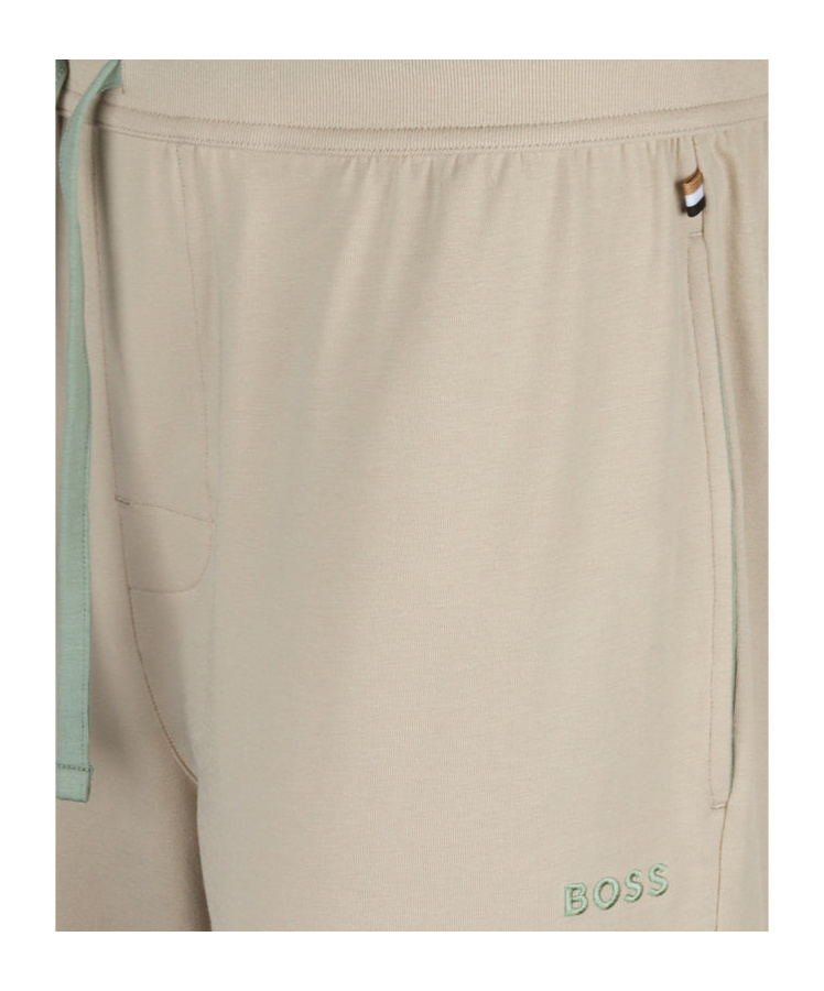 Shop Hugo Boss Drawstring Sweatpants In Nude