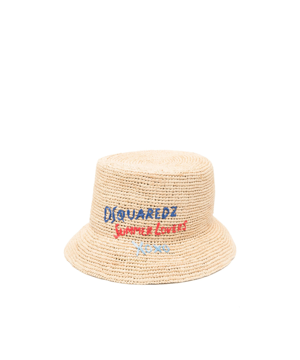 Dsquared2 Summer Lovers Bucket Hat In Light Beige