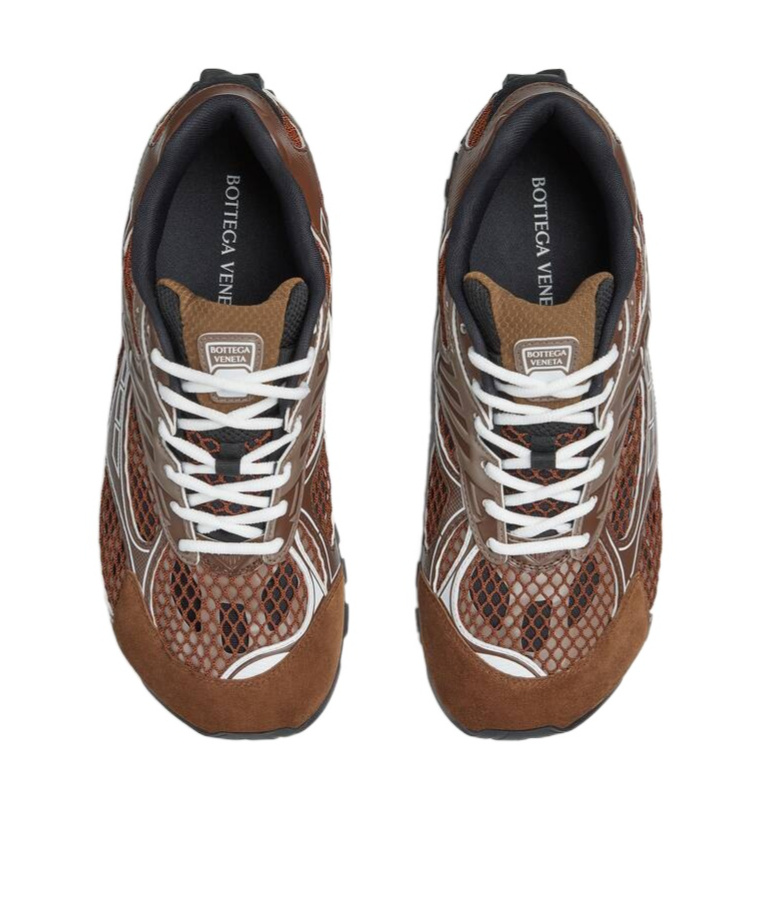 Bottega Veneta Orbit Sneaker In Brown