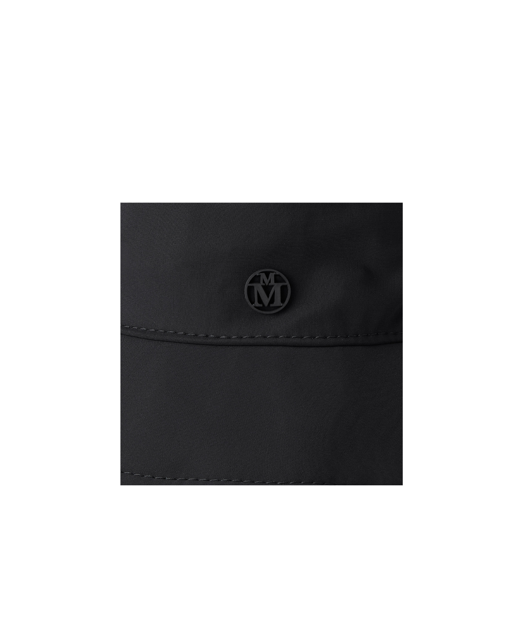 MAISON MICHEL ANGELE APPLIQUÉ-LOGO BUCKET HAT