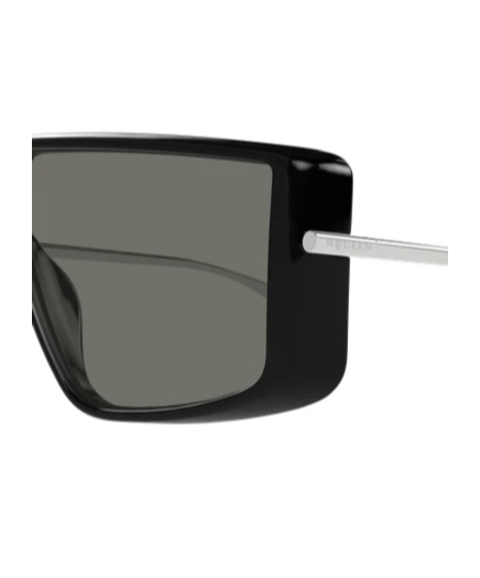 Alexander Mcqueen Frame Sunglasses In Black