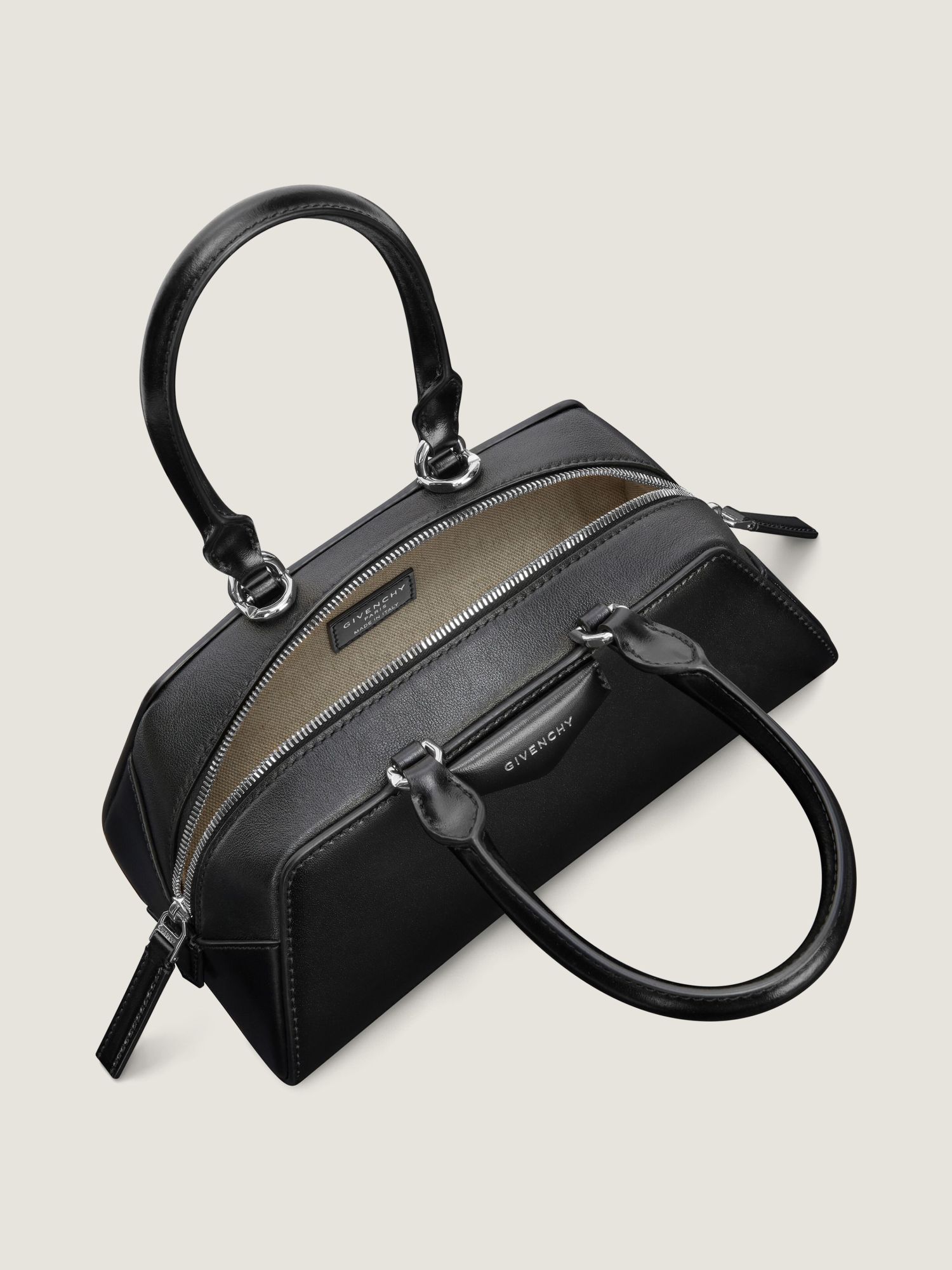 Givenchy Mini Antigona Cube East-west Bag In Box Leather