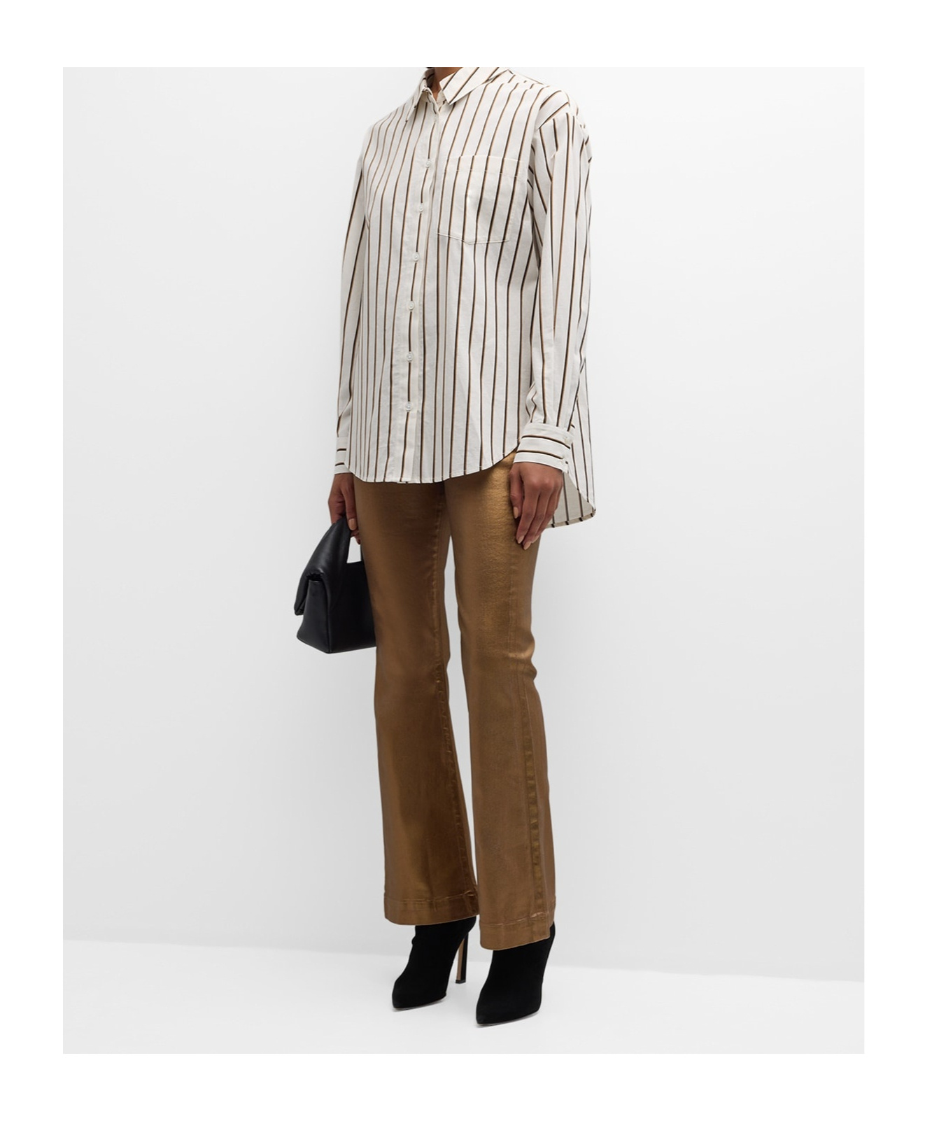 Veronica Beard Carson Jeans In Brown