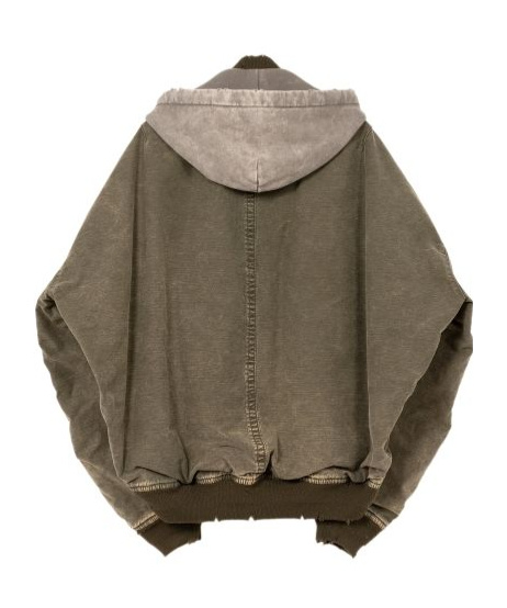 Miharayasuhiro Fliegerjacke Im Layering-look In Khaki