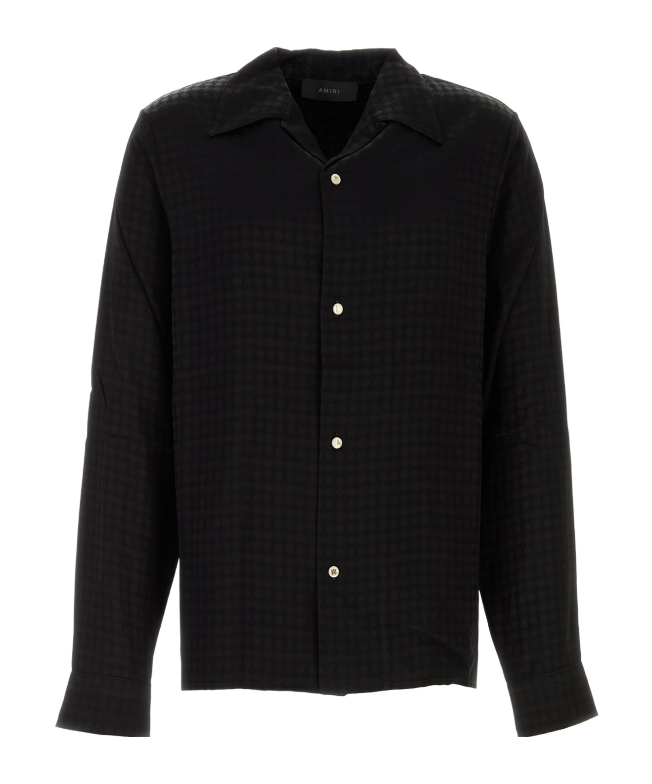 Amiri Black Ma Quad Long Sleeve Shirt