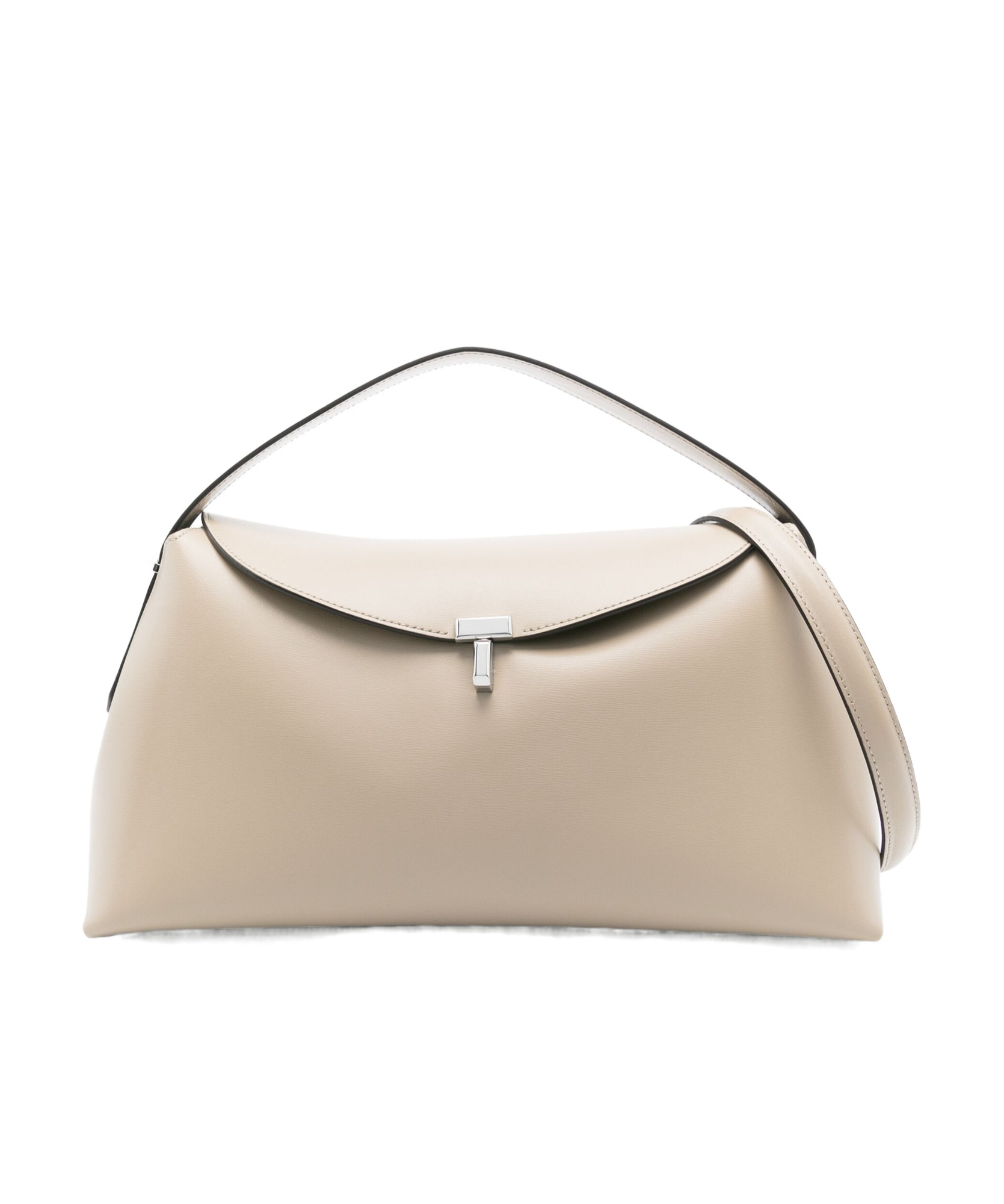 Totême T-lock Tote Bag In Nude