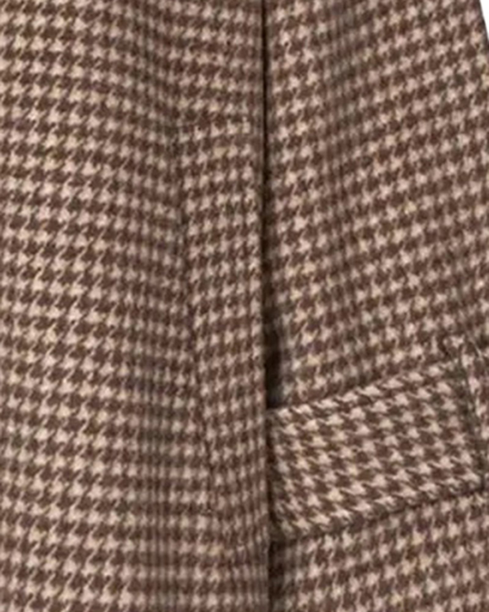 Samsoe & Samsoe Womens Aluminum Ch. Alma Check-pattern Wool-blend Coat In Brown