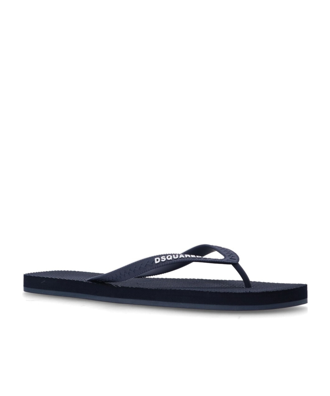 Shop Dsquared2 Logo Printed Flip Flops In Black