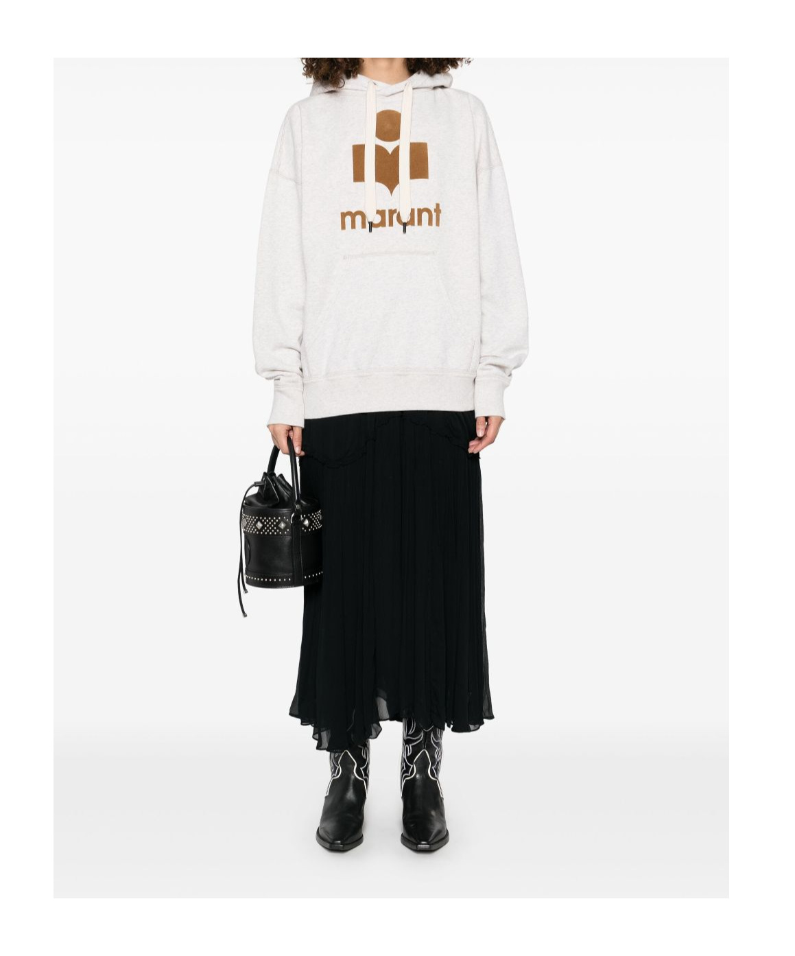 Isabel Marant Étoile Isabel Marant Etoile Mansel Sweatshirt In Neutral