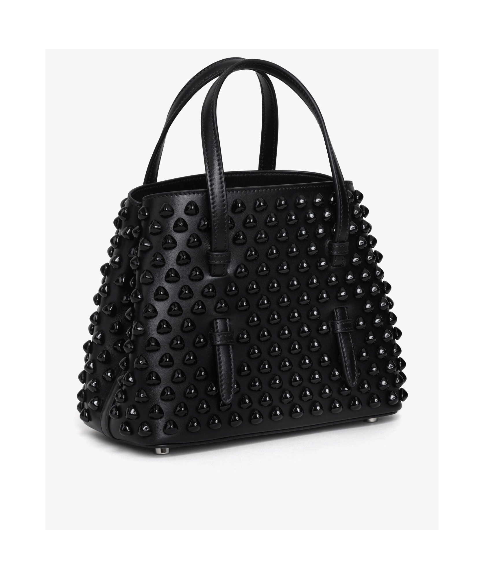 ALAÏA MINA 20 LOGO SHOULDER BAG