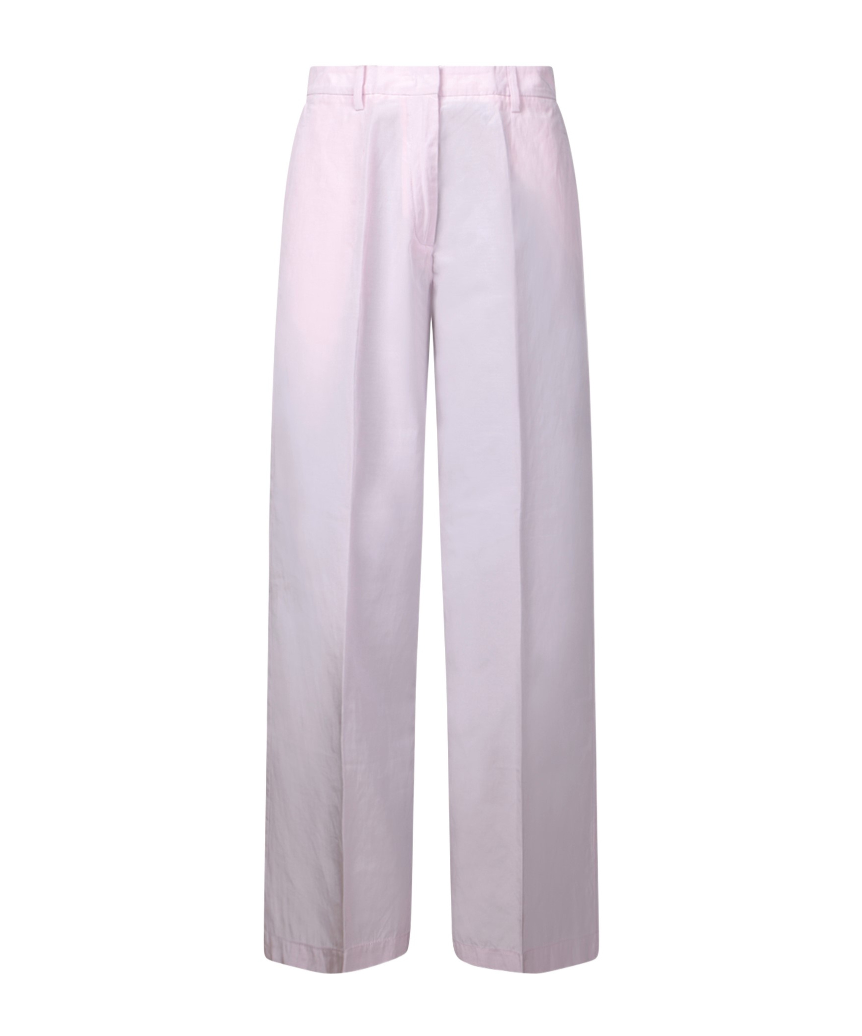 FORTE FORTE PINK TAFFETA CHINO PANTS