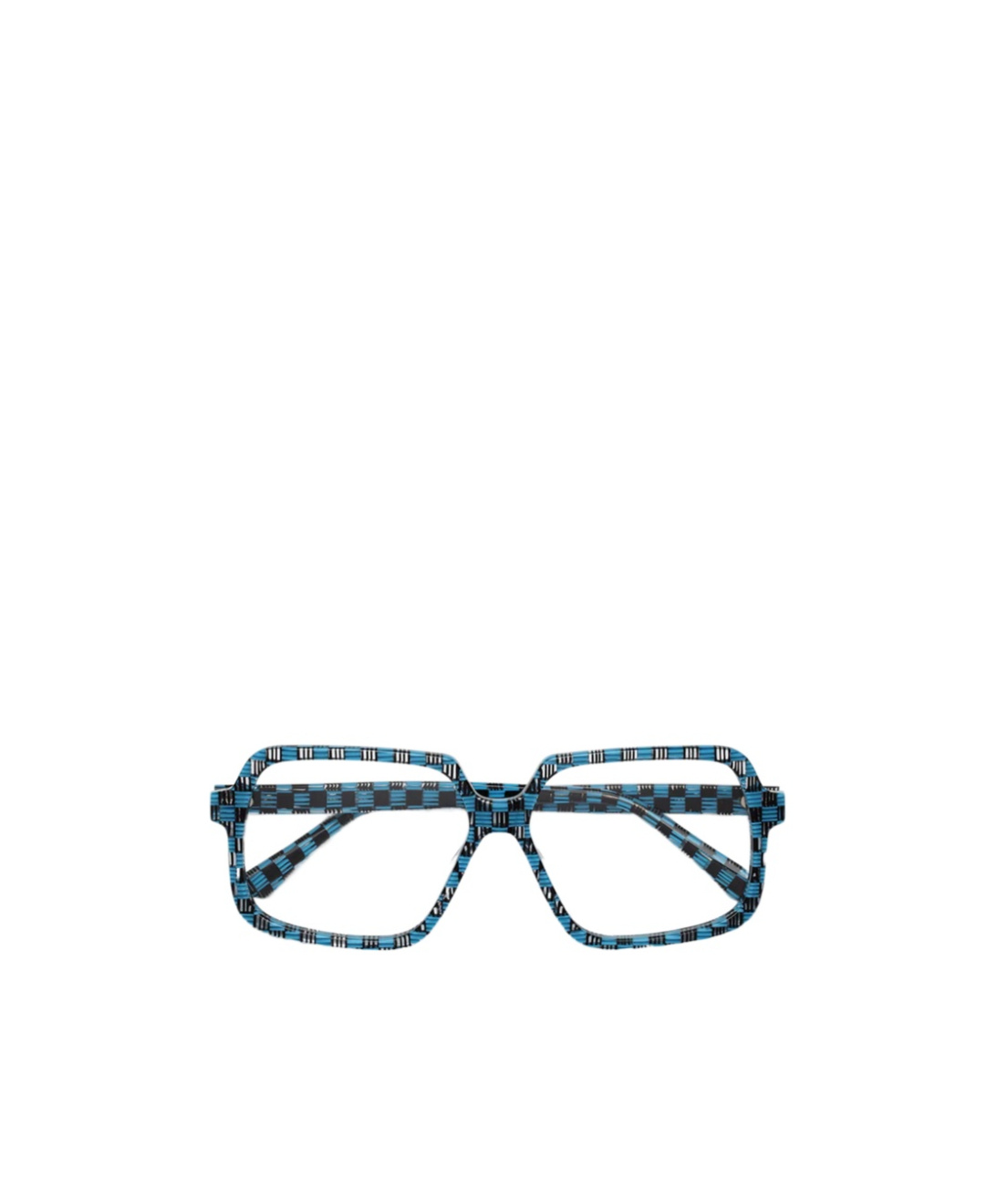 Marni Geometric Flat Mirror In Blue