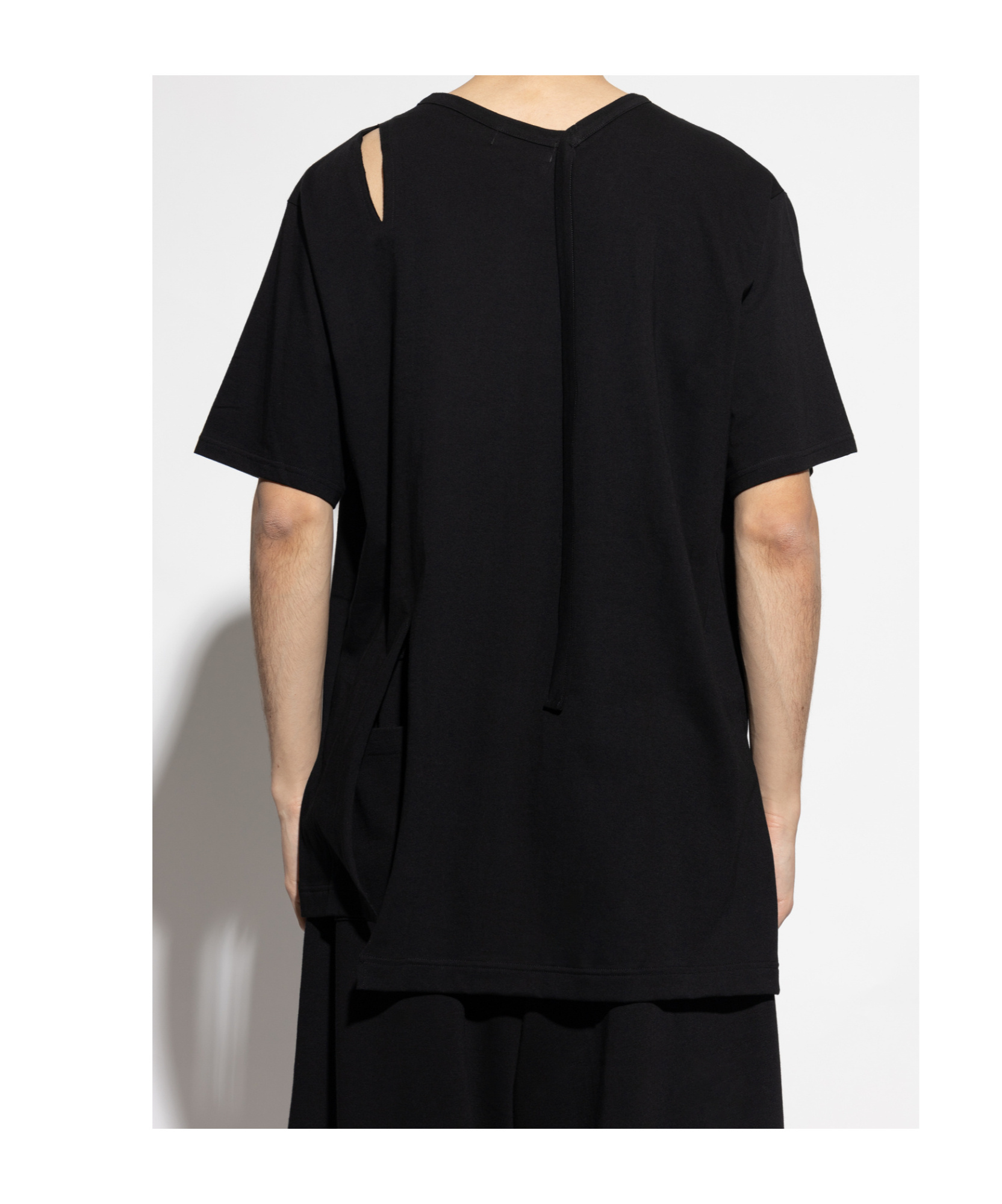 Yohji Yamamoto Short Sleeve T-shirt In Black