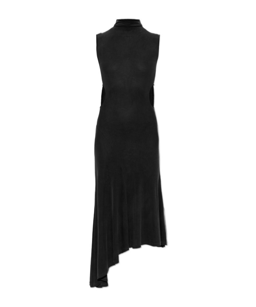 Off-white Asymmetrical Dress In No