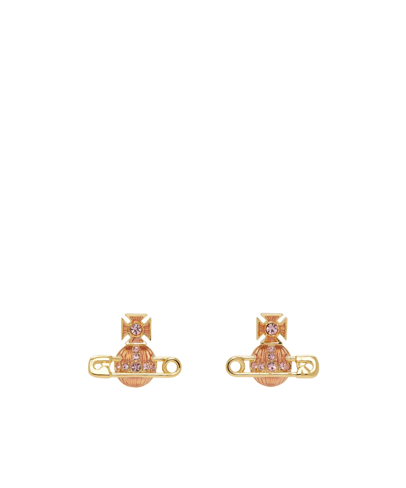 Vivienne Westwood Bijoux In Gold/light Rose