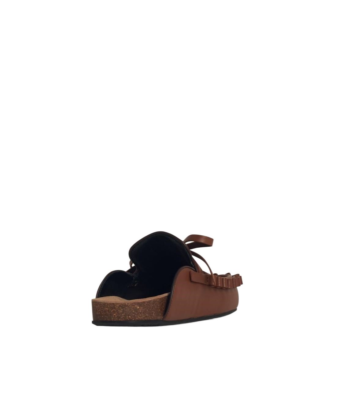 Jw Anderson Round Head Muller Shoes In Red