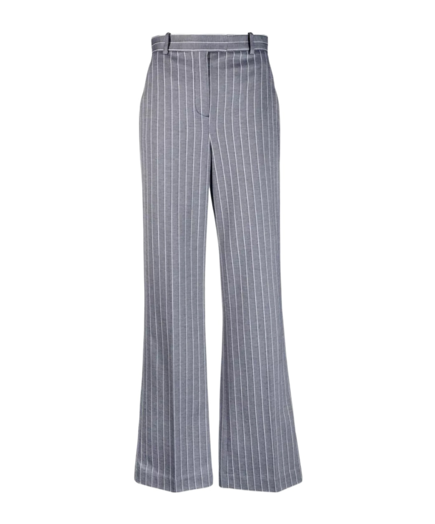 Circolo 1901 Pinstripe-pattern Flared Trousers