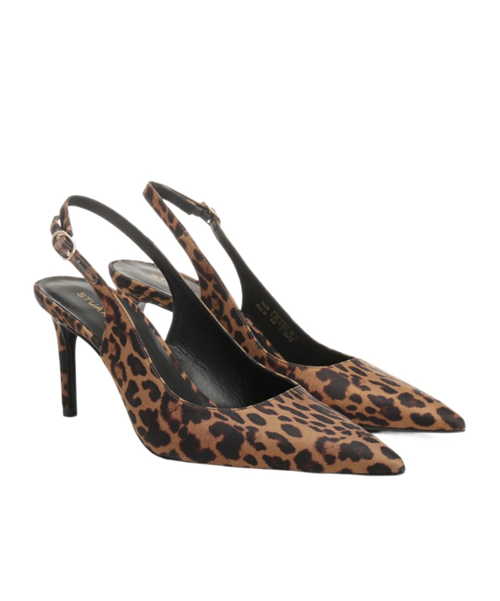 Stuart Weitzman Stuart Power Slingback 75 Pumps Animalier