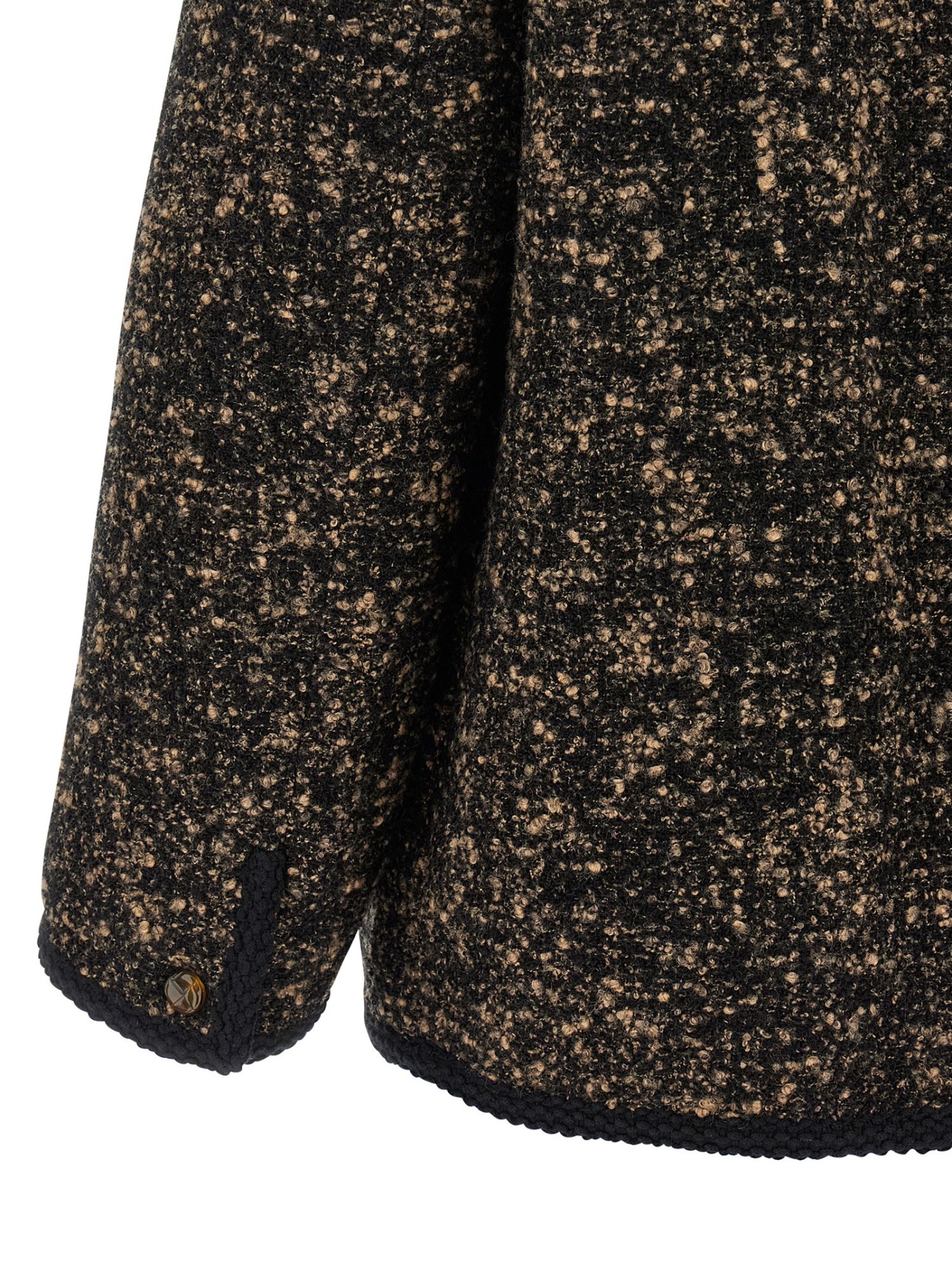 Blazé Milano Tweed Button-fastening Jacket In Brown