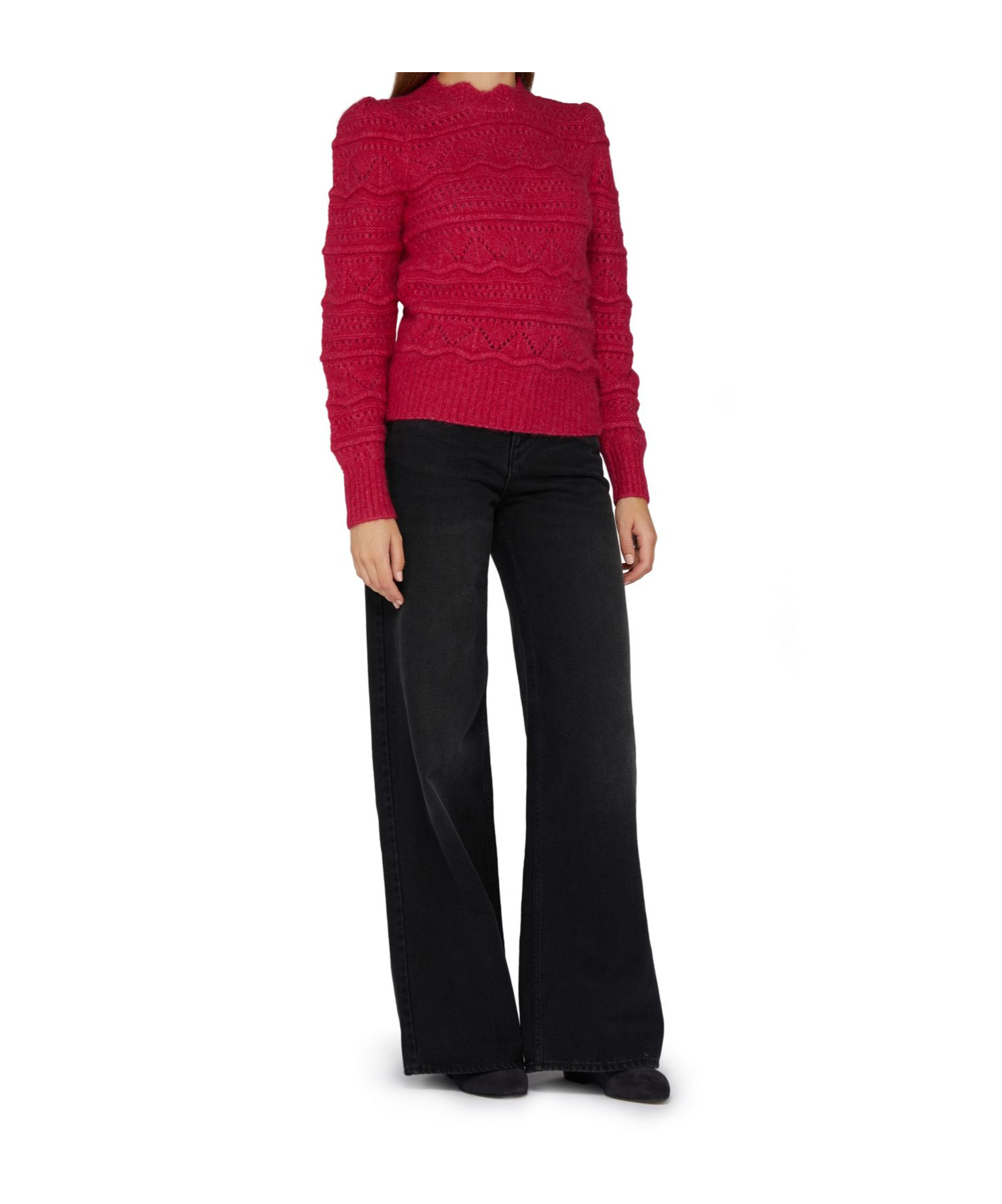Shop Isabel Marant Jeans With Belt Loops In Black