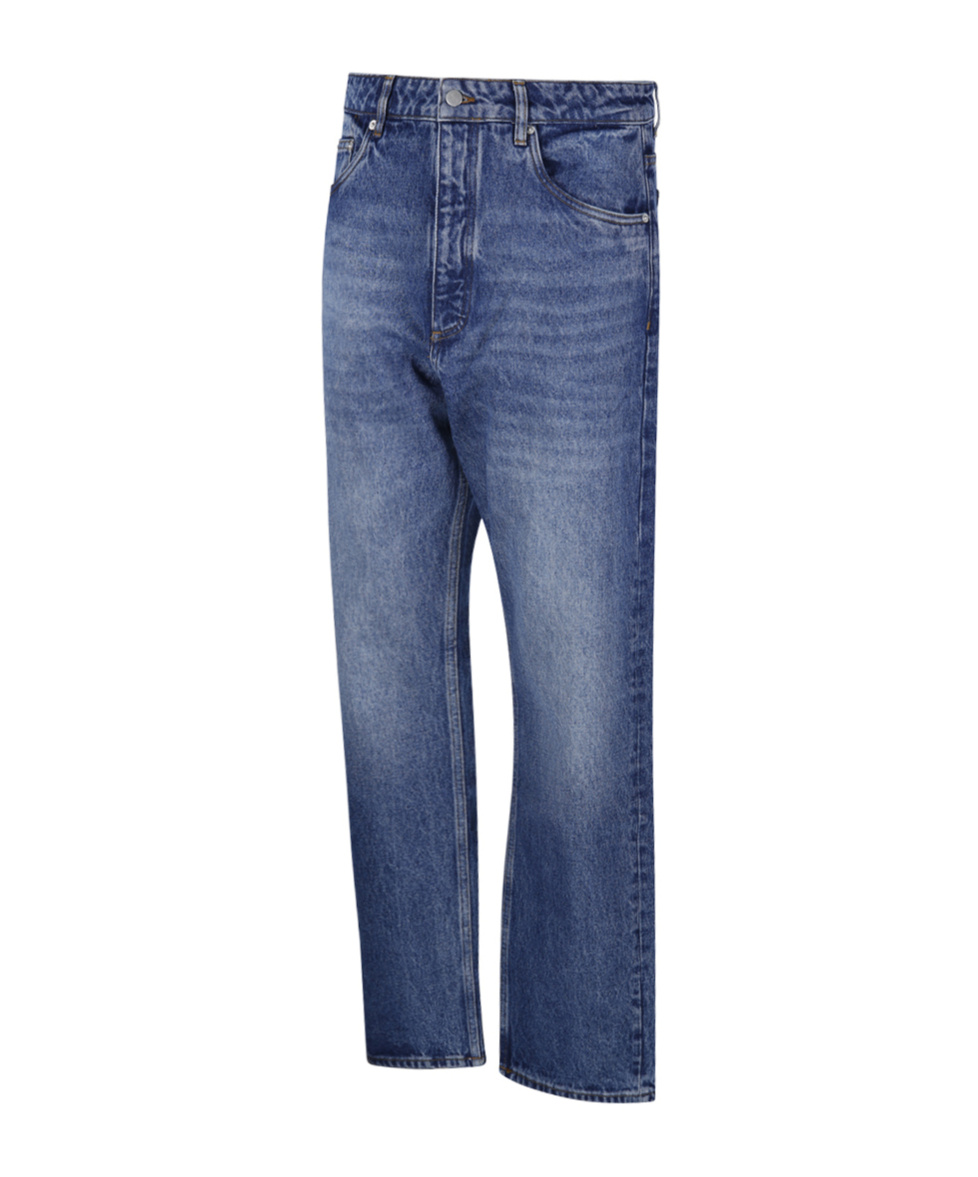 Studio Nicholson Blue Riso Jeans In Blue