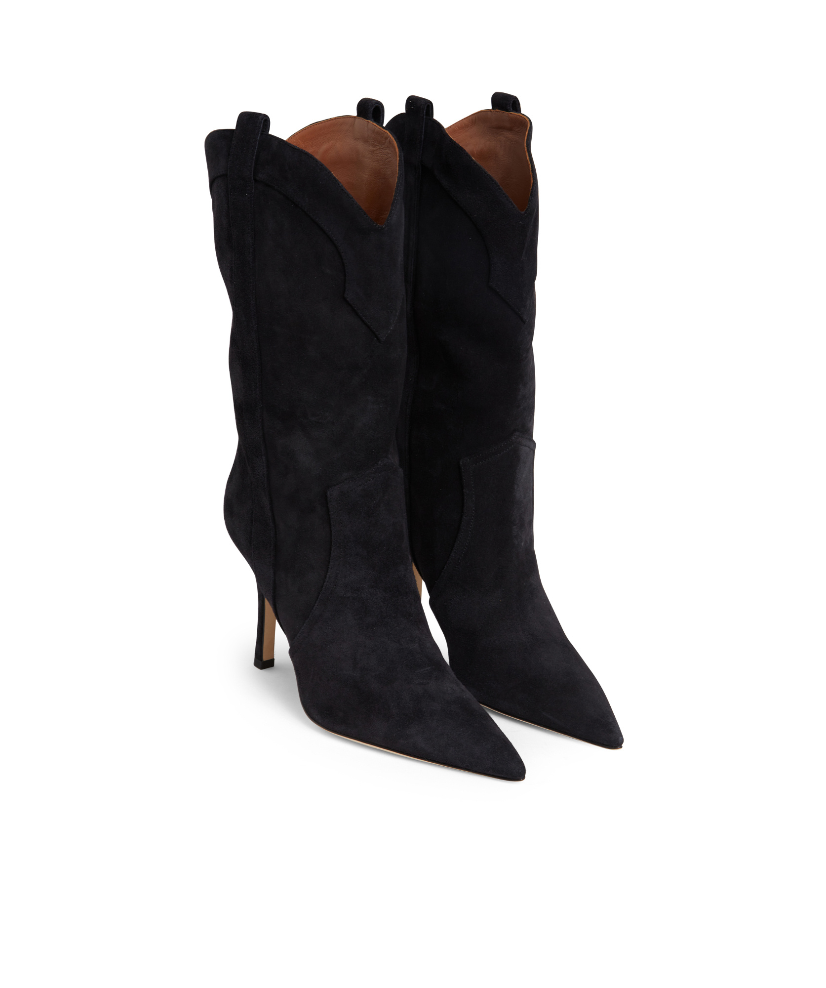 Paris Texas Black Paloma Boots In Black
