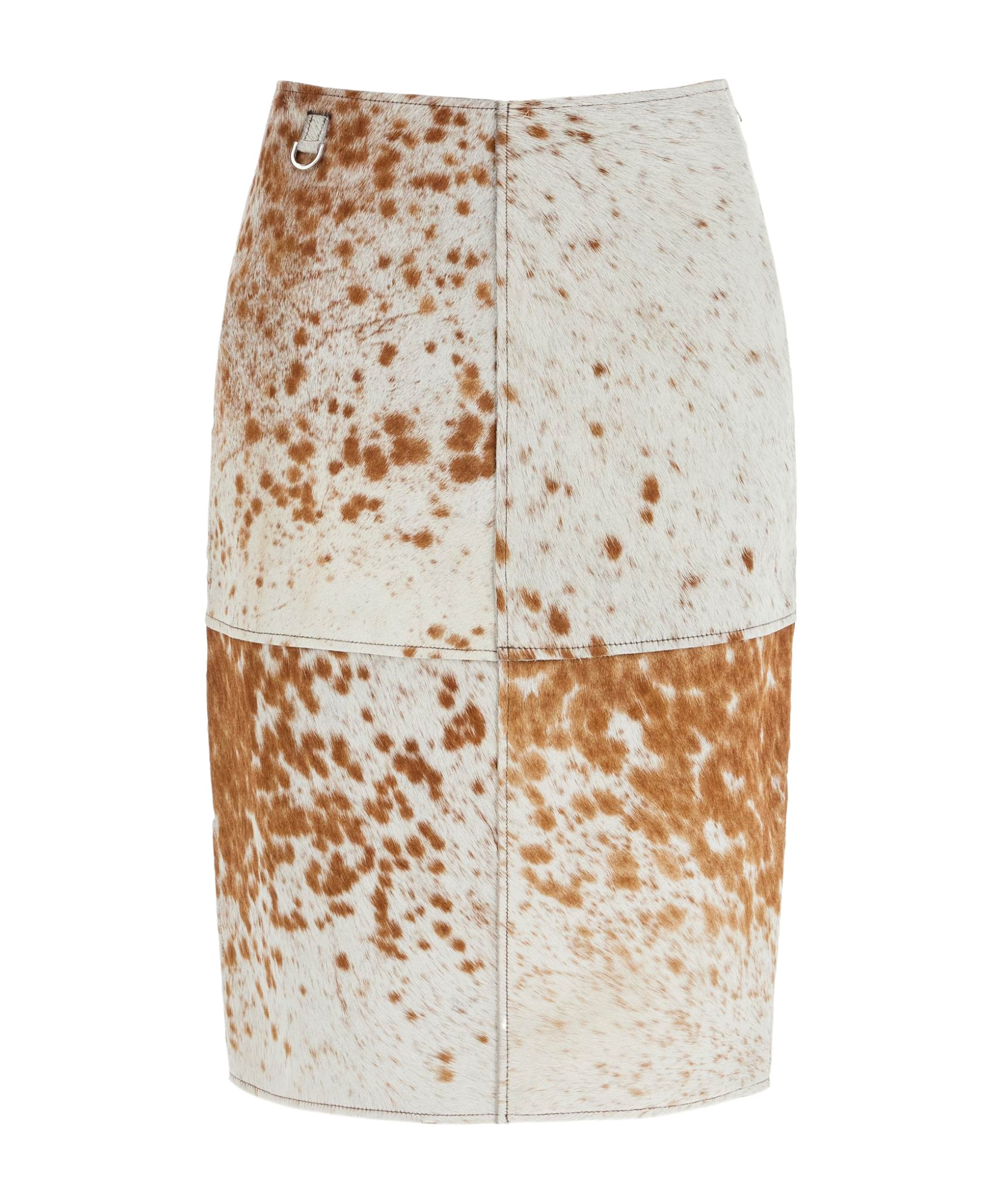 Saks Potts Printed Skirt In Beige