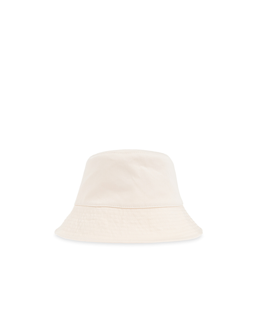Moncler Logo Patch Hat In White