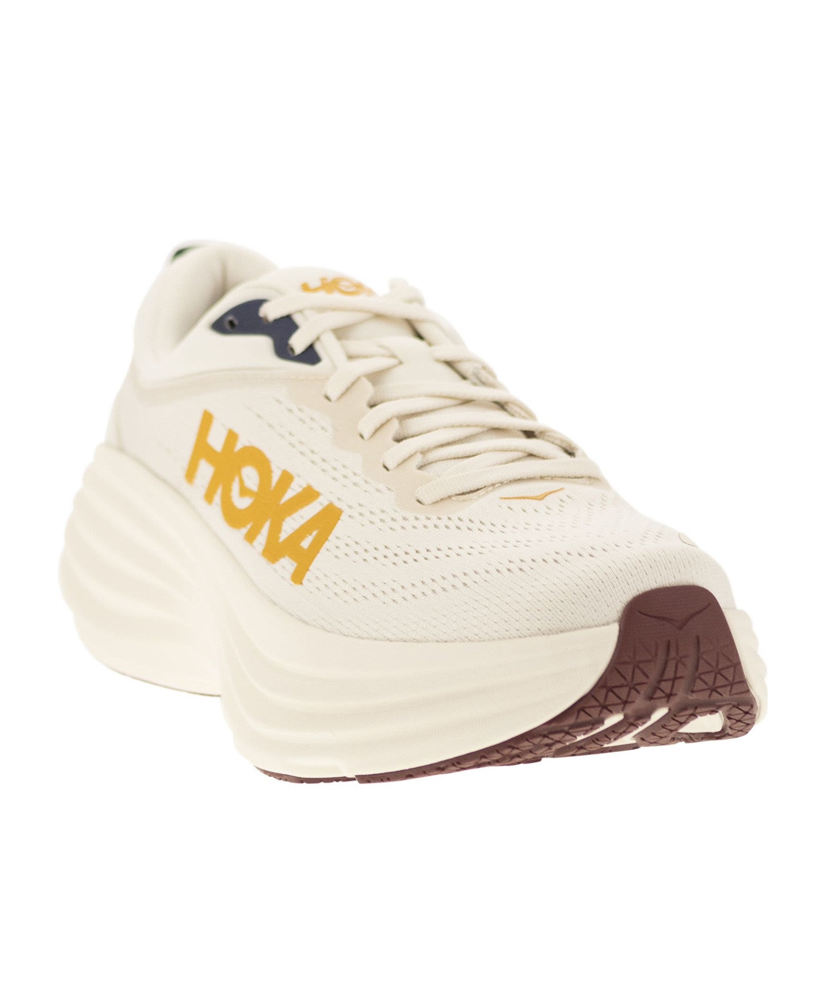 Hoka Bondi 8 Sneakers In Nude