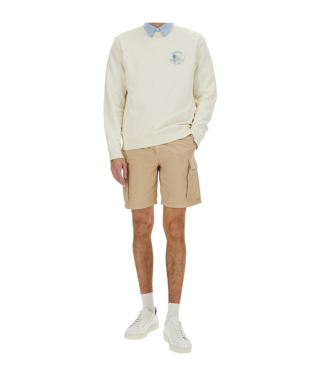 Woolrich Logo Crew Neck Sweater