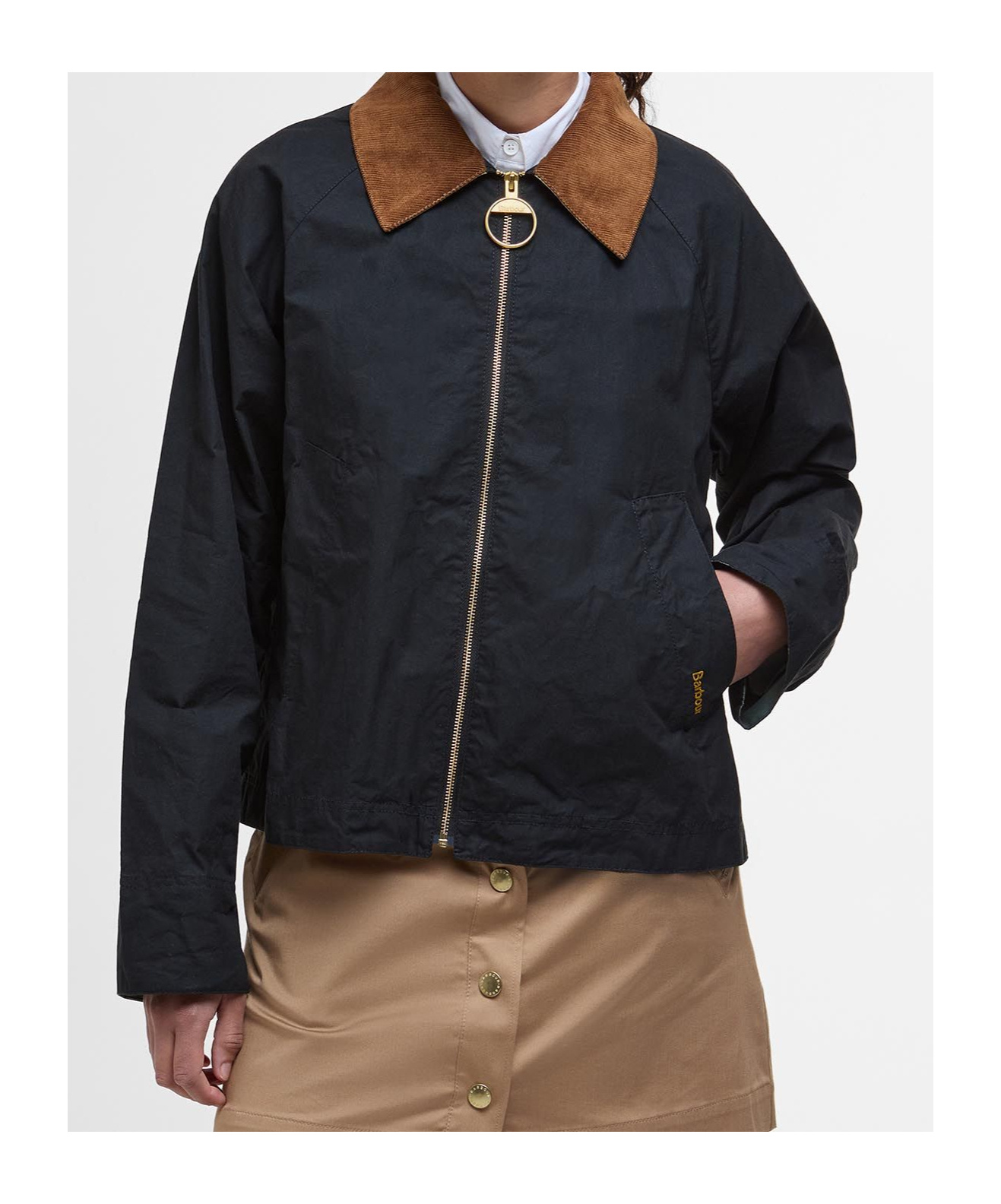 Shop Barbour Catlin Jacket In Black