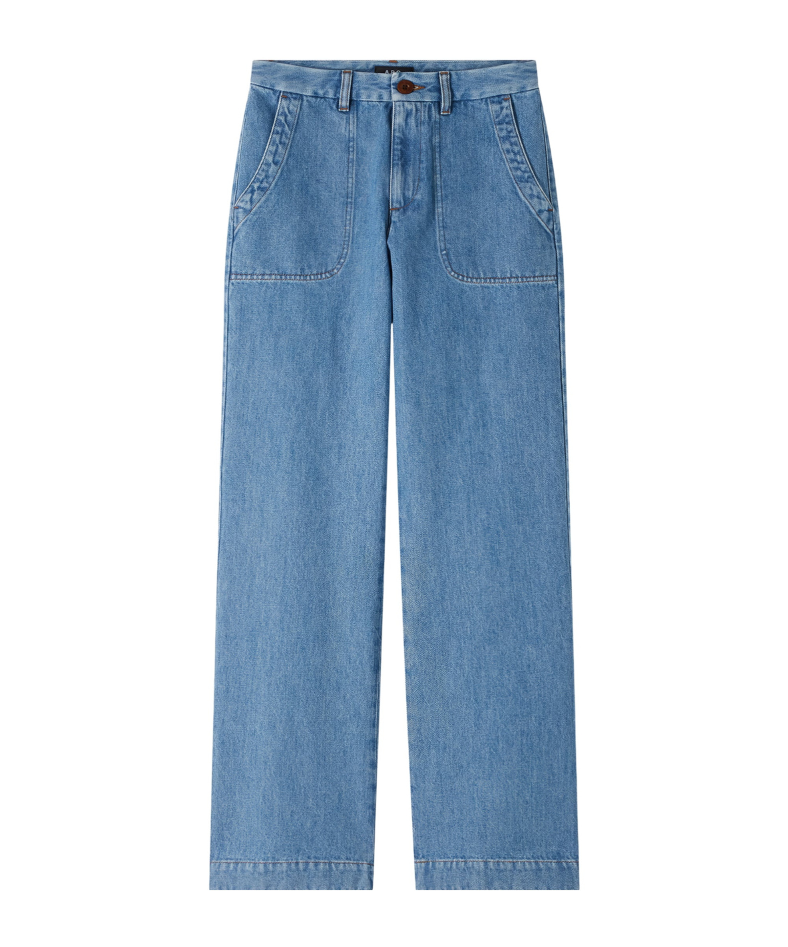 Apc Indigo Seaside Jeans In Blue