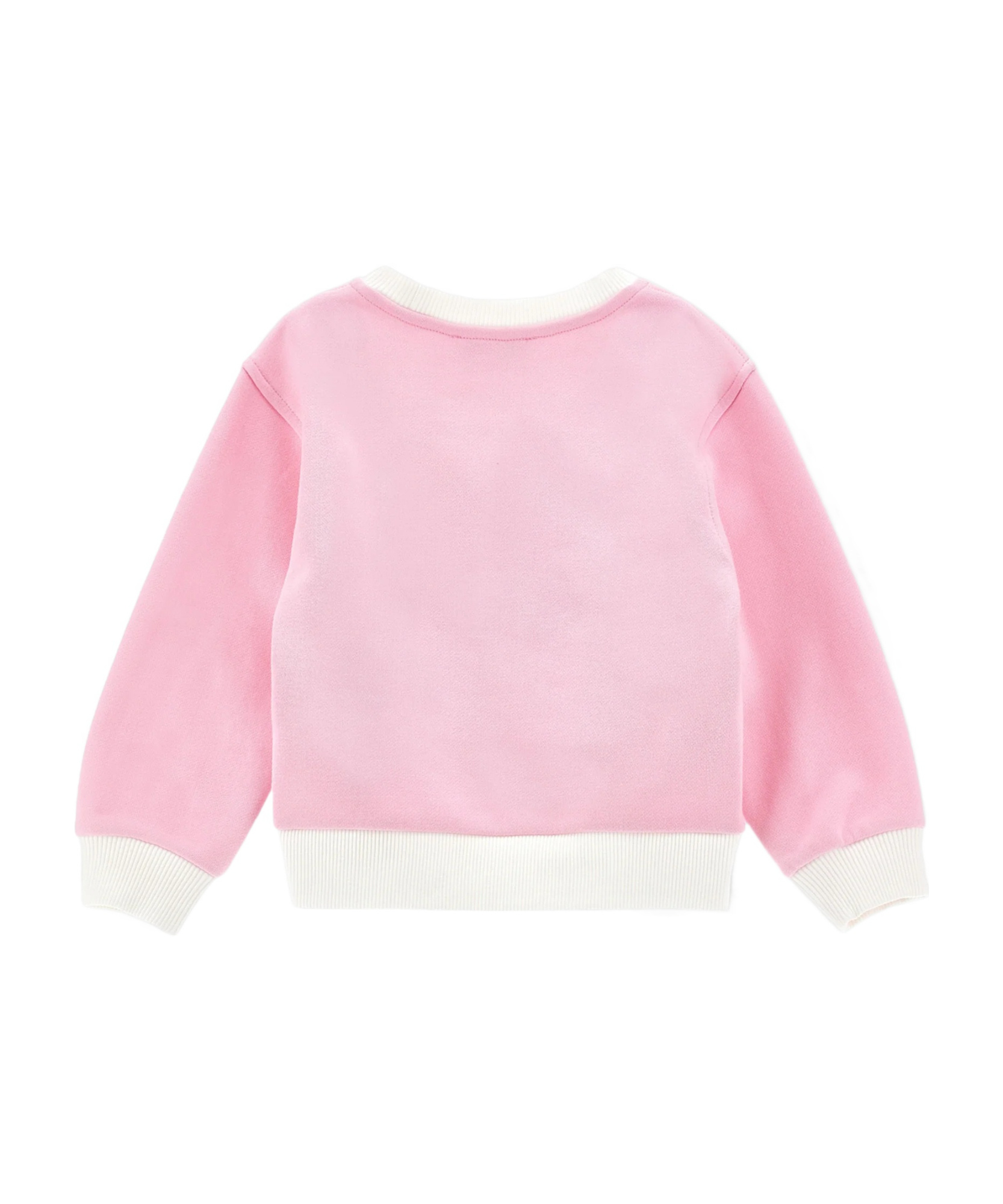 Monnalisa Pink Sweatshirt With Stitch Angel Print