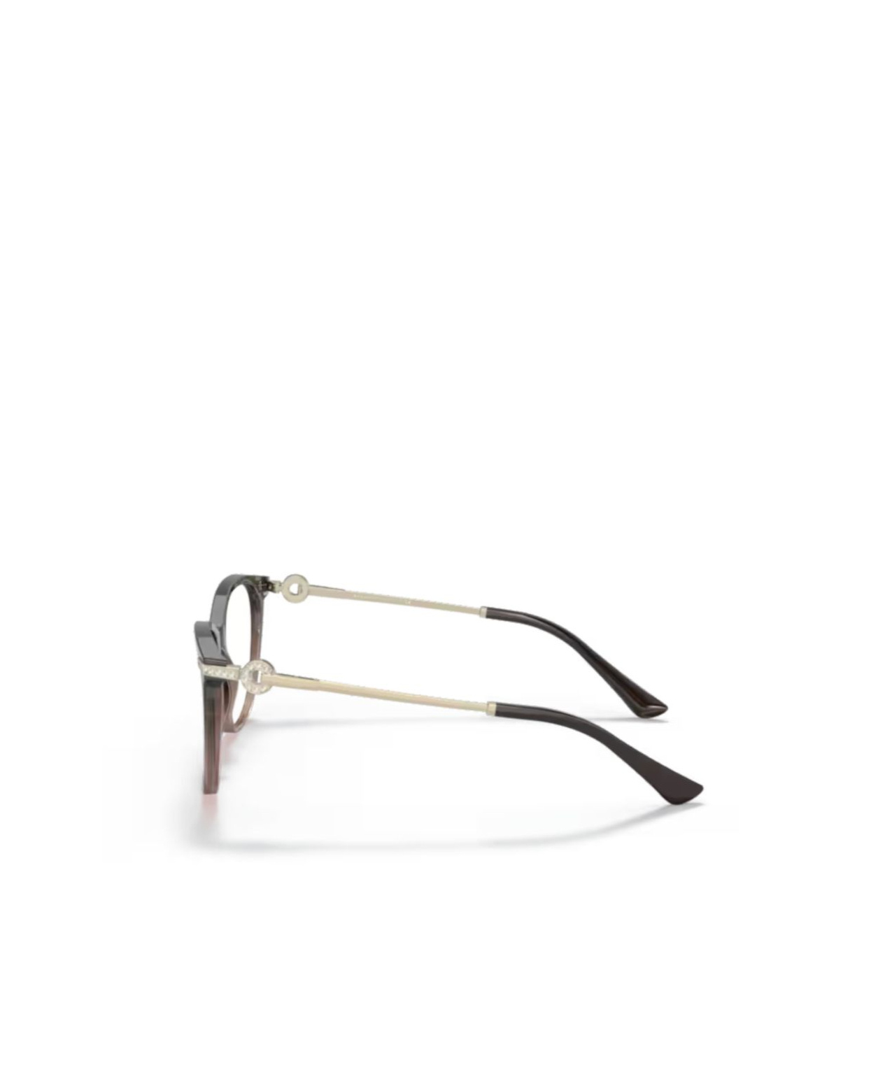 Bvlgari Bulgari Square Frame Glasses In Brown