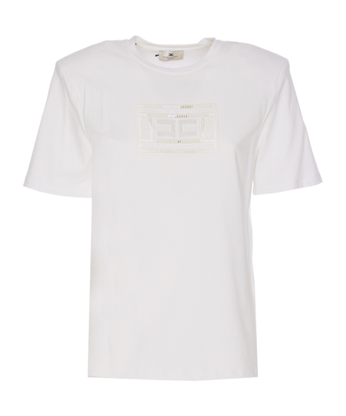 Elisabetta Franchi T-shirt In White