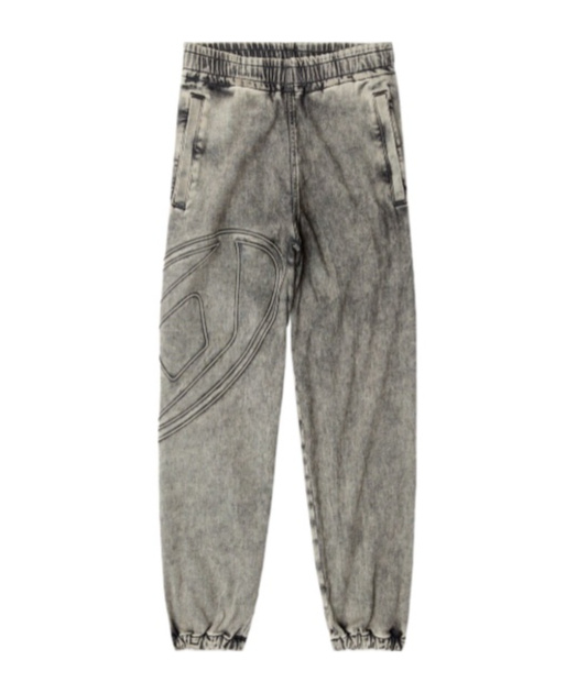 Diesel Slim D-pint Track Denim In Black/dark Grey